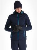 Miniatura Icepeak, Biggs softshell uomo dark blu 