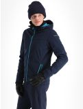 Miniatura Icepeak, Biggs softshell uomo dark blu 