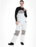 Miniatura Icepeak, Cantrall pantaloni da sci BIB donna Powder bianco 