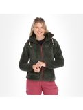 Miniatura Icepeak, Colony gilet donna dark olive verde