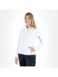 Miniatura Icepeak, Emery gilet slim fit donna optical bianco