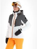 Miniatura Icepeak, Faenza giacca sci donna Optic White bianco, grigio 