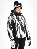 Miniatura Icepeak, Flippin giacca sci donna Black White bianco, nero 