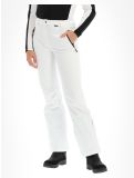 Miniatura Icepeak, Frechen pantaloni da sci softshell conformato corto donna optical bianco