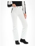 Miniatura Icepeak, Frechen pantaloni da sci softshell conformato corto donna optical bianco