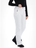 Miniatura Icepeak, Freyung pantaloni da sci conformato lungo donna Optic White bianco 