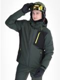 Miniatura Icepeak, Frisco giacca sci uomo Dark Olive verde 