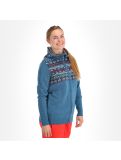 Miniatura Kama, Sweater Womens gilet donna blu