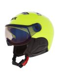 Miniatura Kask, Piuma-R Firefly caschetto con visiera unisex Yellow giallo 