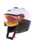 Miniatura Kask, Piuma R Montecarlo caschetto con visiera unisex White bianco 