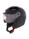 Miniatura Kask, Piuma-R Chrome Visor caschetto con visiera unisex Black nero 