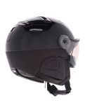 Miniatura Kask, Piuma-R Chrome Visor caschetto con visiera unisex Black nero 