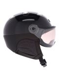 Miniatura Kask, Piuma-R Chrome Visor caschetto con visiera unisex Black nero 