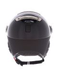 Miniatura Kask, Piuma-R Chrome Visor caschetto con visiera unisex Black/Silver nero, Zilver 