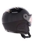 Miniatura Kask, Piuma-R Chrome Visor caschetto con visiera unisex Black/Silver nero, Zilver 