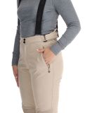 Miniatura Kilpi, DIONE pantaloni da sci softshell donna Beige beige 