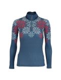 Miniatura Kilpi, Leema-W maglione slim fit donna dark blu