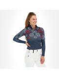 Miniatura Kilpi, Leema-W maglione slim fit donna dark blu