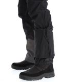 Miniatura Kilpi, Rhea-m pantaloni da sci softshell taglie forti uomo Black nero 