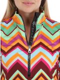 Miniatura Kou Sportswear, Chevron maglione donna Colourful arancio, multicolorato, verde 