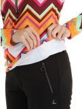 Miniatura Kou Sportswear, Chevron maglione donna Colourful arancio, multicolorato, verde 