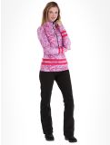 Miniatura Kou Sportswear, Geolines maglione donna Purple-Pink rosa, viola 