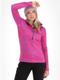 Miniatura Kou Sportswear, Graphic maglione donna Pink-Purple rosa, viola 