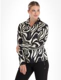 Miniatura Kou Sportswear, Wild Print maglione donna Black-Beige beige, nero 