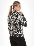 Miniatura Kou Sportswear, Wild Print maglione donna Black-Beige beige, nero 