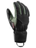 Miniatura Leki, Hevon 3D guanti da sci uomo Black / Dusty Green nero, verde 