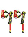 Miniatura Leki, Wcr Sl 3D bastoncini da sci unisex giallo/rosso/nero