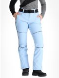 Miniatura Luhta, Jaamalai C pantaloni da sci softshell conformato corto donna Light Blue blu 