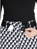 Miniatura Luhta, Joentaus pantaloni da sci softshell donna Black / White bianco, nero 