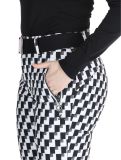 Miniatura Luhta, Joentaus pantaloni da sci softshell donna Black / White bianco, nero 