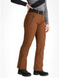 Miniatura Luhta, Joentaus C pantaloni da sci softshell donna Chocolat marrone 