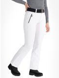 Miniatura Luhta, Joentaus C pantaloni da sci softshell conformato corto donna Optic White bianco 