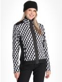 Miniatura Luhta, Lompola gilet donna Black / White bianco, nero 