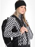 Miniatura Luhta, Lompola gilet donna Black / White bianco, nero 