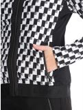 Miniatura Luhta, Lompola gilet donna Black / White bianco, nero 