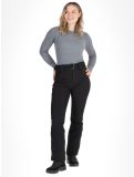 Miniatura Luhta, Joensuu C pantaloni da sci softshell conformato corto donna Black nero 