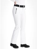 Miniatura Luhta, Joentaus pantaloni da sci softshell donna Optic White bianco 