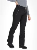 Miniatura Luhta, Joentaus C pantaloni da sci softshell conformato corto donna Black nero 