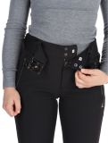 Miniatura Luhta, Joentaus C pantaloni da sci softshell conformato corto donna Black nero 