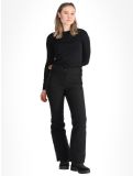 Miniatura Maier Sports, Vroni slim pantaloni da sci donna Black nero 