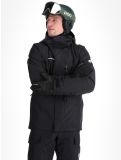 Miniatura Mammut, Fall Line HS Thermo Hooded giacca sci uomo Black nero 