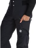 Miniatura Mammut, Stoney HS Thermo pantaloni da sci uomo Black nero 