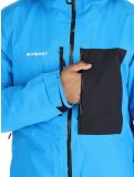 Miniatura Mammut, Stoney HS Thermo Hooded giacca sci uomo Glacier Blue / Black blu, nero 