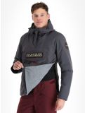 Miniatura Napapijri, Rainforest Pocket 2 anorak uomo Dark Grey Solid grigio 