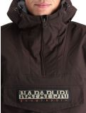 Miniatura Napapijri, Rainforest Winter 3 anorak uomo Brown Ebony grigio 