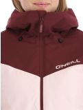 Miniatura O'Neill, Aplite giacca sci donna Windsor Wine Colour Block borgogna, rosa 